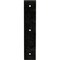Ekena Millwork Hamilton Steel Bracket, Antiqued Silver 2"W x 10"D x 10"H BKTM02X10X10HAASV - alternate 5